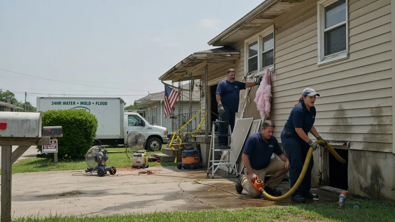 Water Damage Repair in Alvord, TX near me